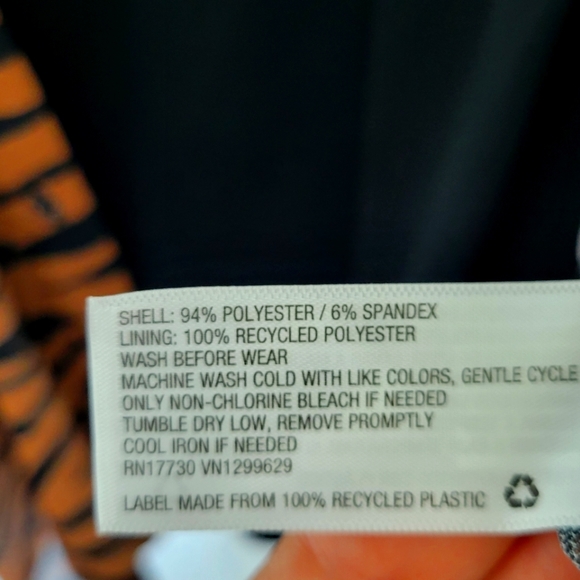 Dress Animal Print Size S - Picture 3 of 4